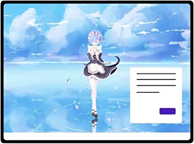 Rem Rezero theme for Windows 11