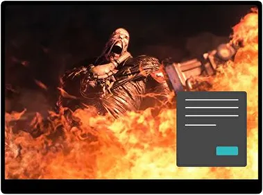 Resident Evil 3 2020 Dark theme for Windows 11