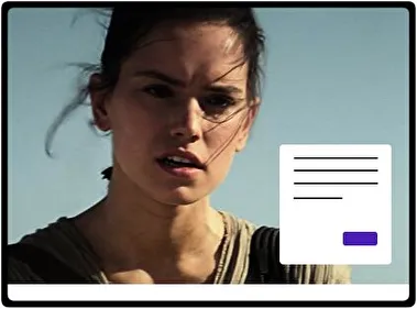 Rey Star Wars theme for Windows 11