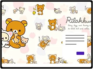 Rilakkuma theme for Windows 11