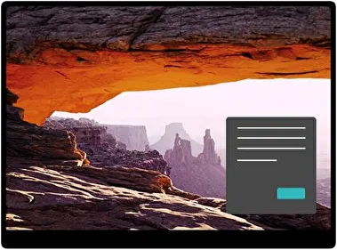 Rock Dark theme for Windows 11