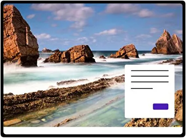 Rocks theme for Windows 11