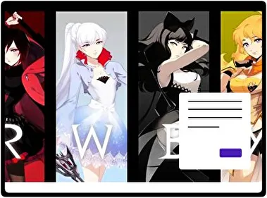 Rwby theme for Windows 11