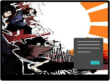 Samurai Champloo Dark theme for Windows 11
