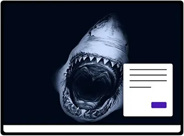 Sharks theme for Windows 11