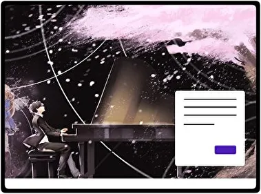 Shigatsu Wa Kimi No Uso theme for Windows 11