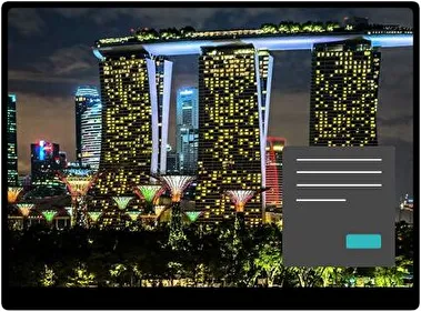 Singapore Dark theme for Windows 11