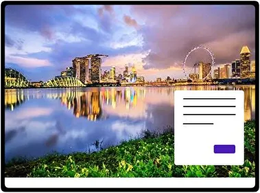 Singapore theme for Windows 11