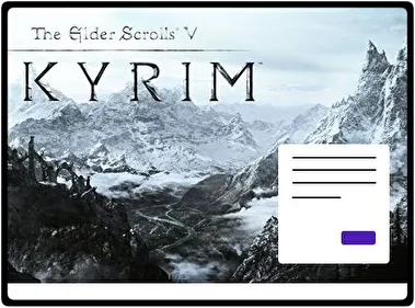 Skyrim theme for Windows 11