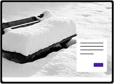Snow theme for Windows 11