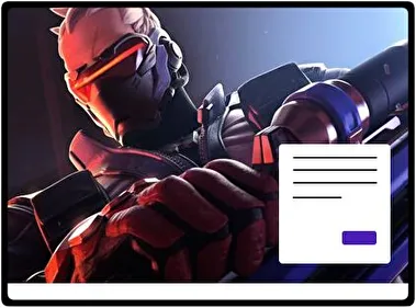 Soldier 76 theme for Windows 11