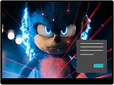 Sonic The Hedgehog Dark theme for Windows 11