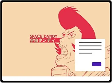 Space Dandy theme for Windows 11