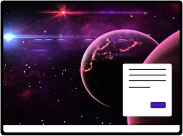 Space theme for Windows 11