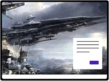 Spaceships theme for Windows 11
