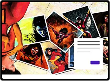 Spider Woman theme for Windows 11