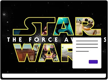 Star Wars Episode Vii Force Awakens theme for Windows 11