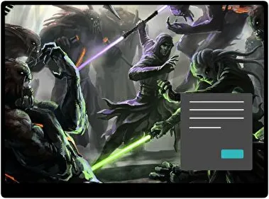 Star Wars Jedi Dark theme for Windows 11