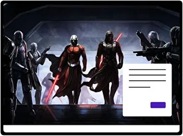 Star Wars The Old Republic theme for Windows 11