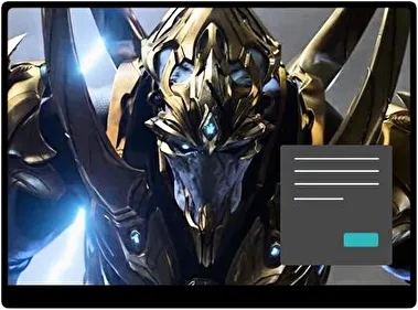 Starcraft 2 Dark theme for Windows 11