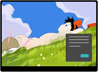 Studio Ghibli Dark theme for Windows 11