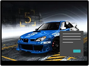 Subaru Impreza Dark theme for Windows 11