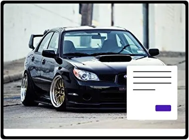 Subaru Impreza theme for Windows 11