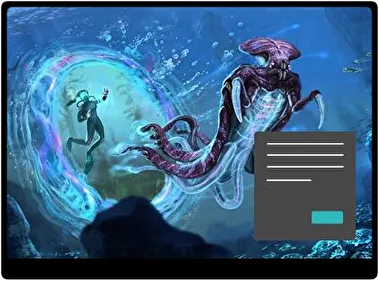Subnautica Dark theme for Windows 11