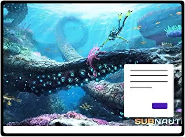 Subnautica theme for Windows 11