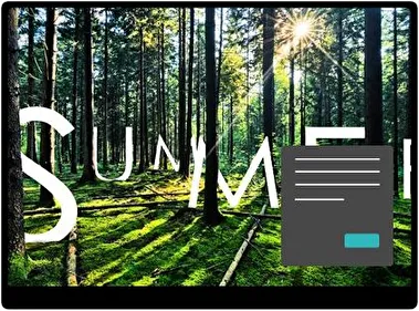 Summer Dark theme for Windows 11