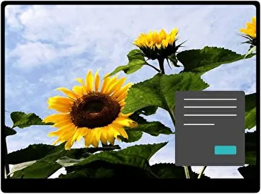 Sunflower Dark theme for Windows 11