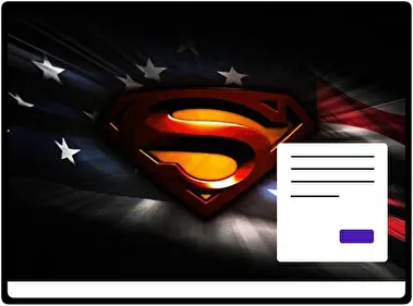 Superman Comics theme for Windows 11