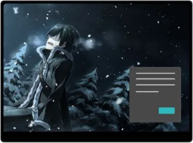 Sword Art Online Dark theme for Windows 11
