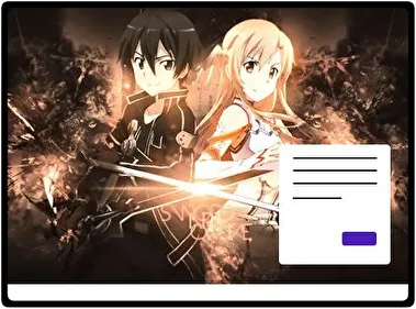 Sword Art Online theme for Windows 11
