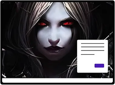 Sylvanas Windrunner theme for Windows 11