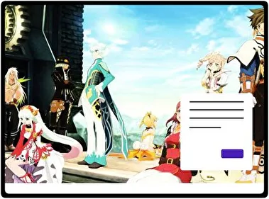 Tales of Zestiria The X theme for Windows 11