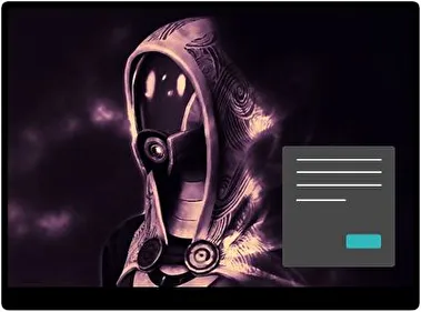 Talizorax Mass Effect Dark theme for Windows 11