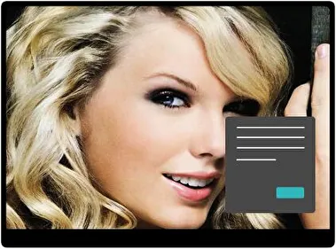 Taylor Swift1 Dark theme for Windows 11