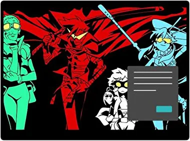 Tengen Toppa Gurren Lagann Dark theme for Windows 11