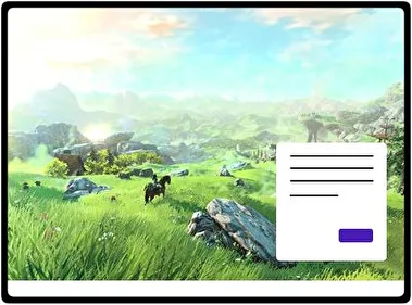 The Legend of Zelda Breath of The Wild theme for Windows 11