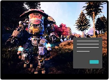 The Outer Worlds Dark theme for Windows 11