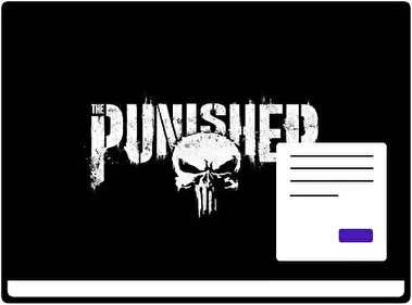 The Punisher Tv Series theme for Windows 11