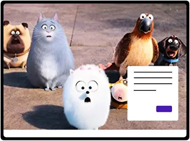 The Secret Life of Pets theme for Windows 11