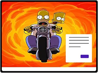 The Simpsons theme for Windows 11
