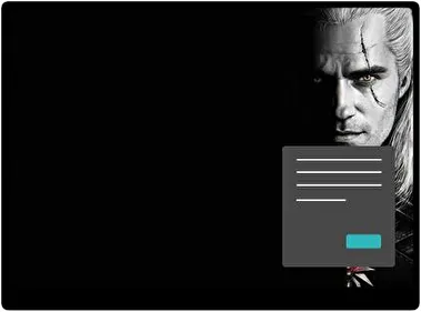 The Witcher Dark theme for Windows 11