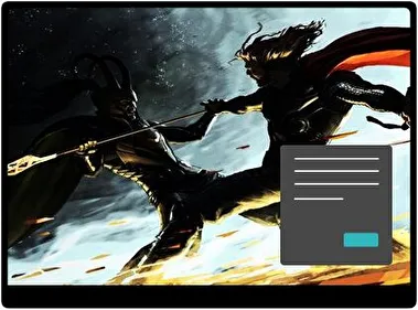 Thor Comics Dark theme for Windows 11