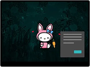 Toki Doki Anime Dark theme for Windows 11