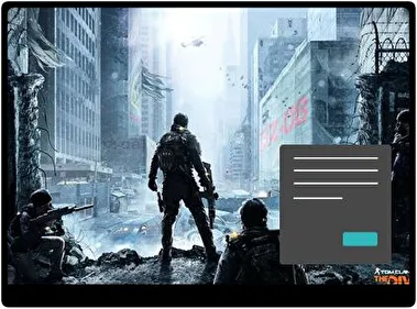 Tom Clancy S The Division Dark theme for Windows 11