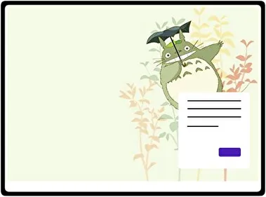 Totoro theme for Windows 11