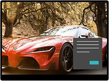 Toyota Supra Dark theme for Windows 11